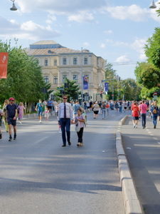 People walking
